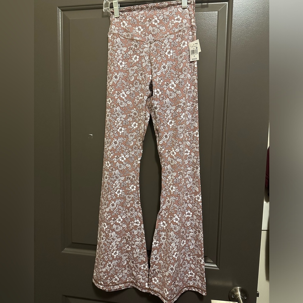 Flare stretch pants